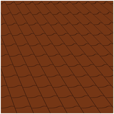 roof tile icon illustration templet designのイラスト素材