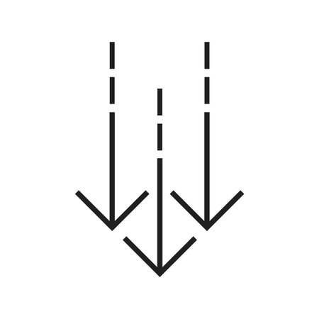scroll down icon illustration designのイラスト素材