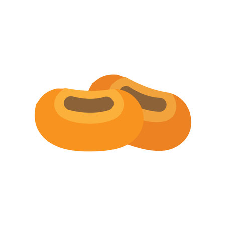 soybean seed icon illustration designのイラスト素材