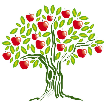 appleのイラスト素材