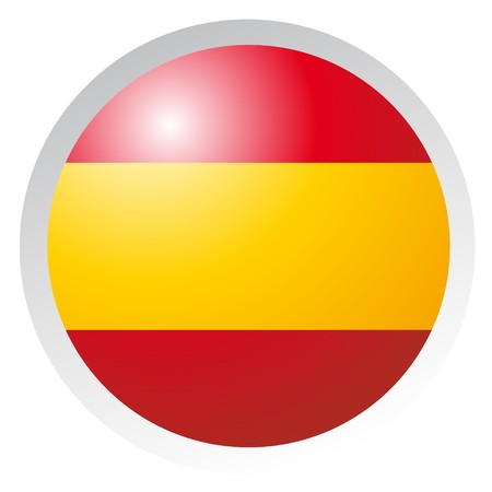 button Spanishのイラスト素材