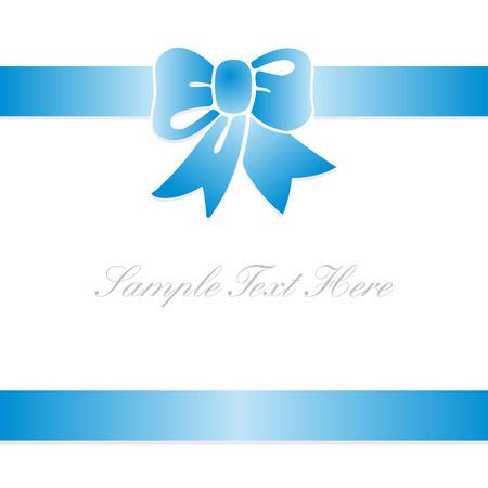 card blue tieのイラスト素材