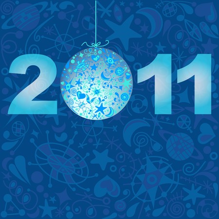 new year cardのイラスト素材