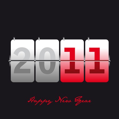 2011 calendar cardsのイラスト素材