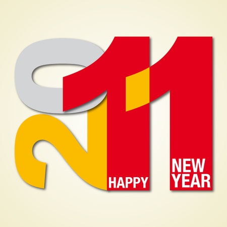 2011のイラスト素材