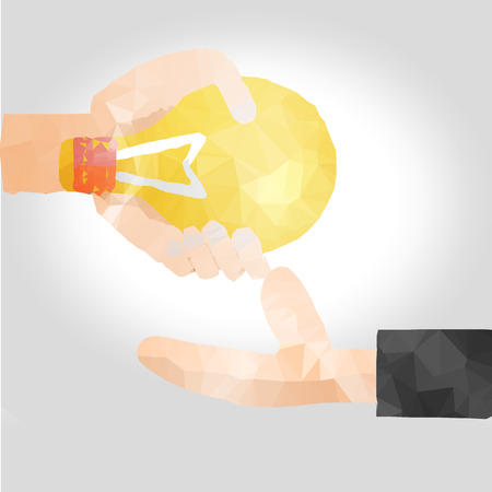 solution idea concept のイラスト素材