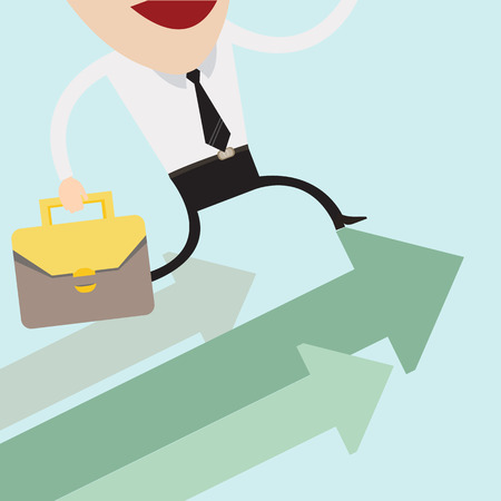 Leader of competition のイラスト素材