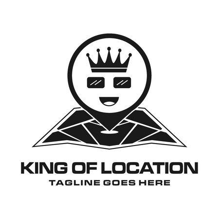king location logo your companyのイラスト素材