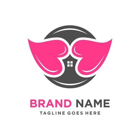 home love logo your companyのイラスト素材