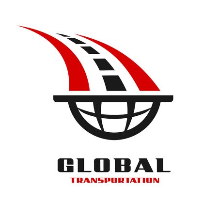 global transportation logo your companyのイラスト素材