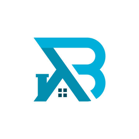 modern wooden furniture logo designのイラスト素材