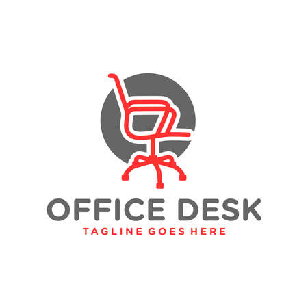 modern logo design talking or communication womanのイラスト素材