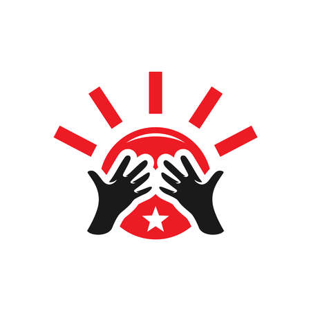 modern animal tarantula logo designのイラスト素材