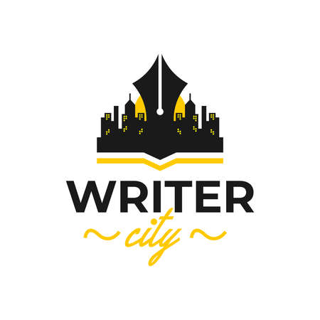 highway asphalt illustration logo design with letter Rのイラスト素材