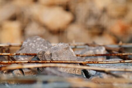 Stone wall texture with space for write wordingの写真素材
