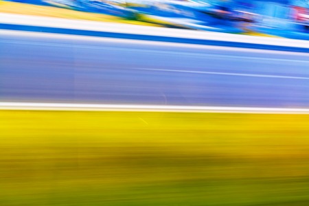 Colorful blured motion background blur landscape speedの写真素材