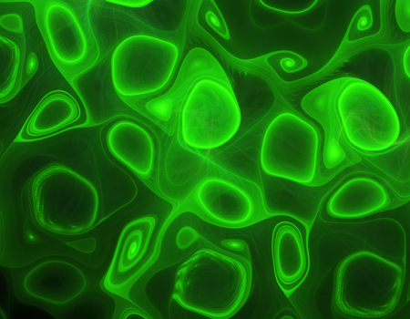 Computer rendered 3d abstract fractal illustration background for creative designの写真素材