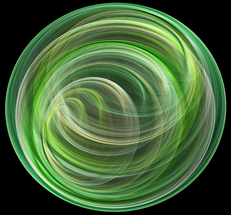 Computer rendered 3d abstract fractal illustration for creative designの写真素材