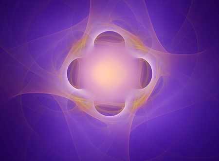 Computer rendered 3d abstract fractal illustration for creative designの写真素材