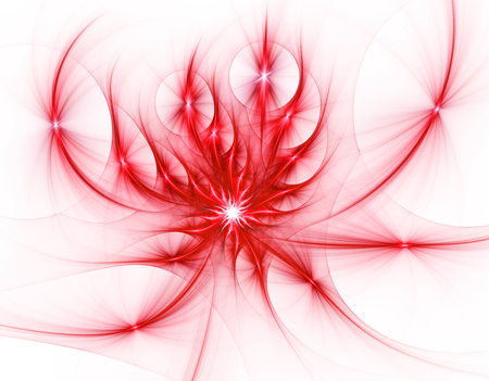 Computer rendered 3d abstract fractal illustration for creative designの写真素材