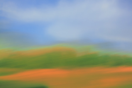 Colorful bright natural background blurred outdoor motionの写真素材