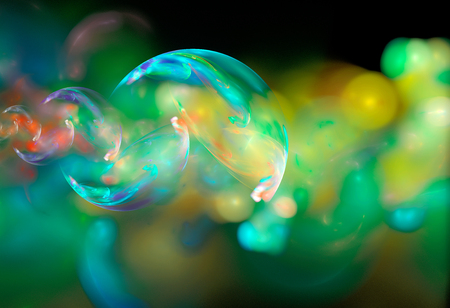 Abstract fractal illustration for modern creative designの写真素材