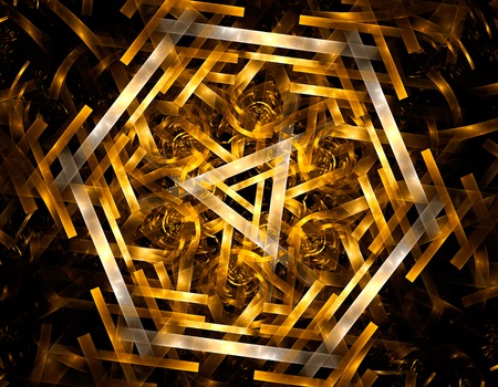 Abstract fractal illustration for modern creative designの写真素材