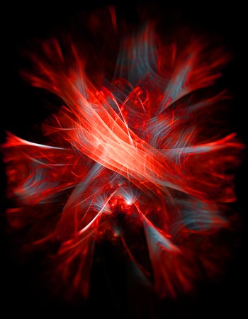 Abstract fractal illustration for modern creative designの写真素材