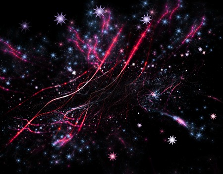 Abstract fractal illustration for modern creative designの写真素材