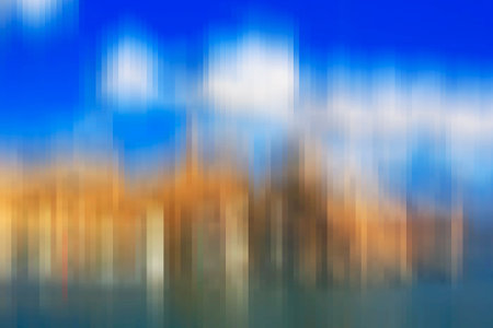 Abstract colorful blurred background for creative designの写真素材