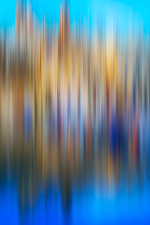 Psychedelic background based on blured landscape imageの写真素材