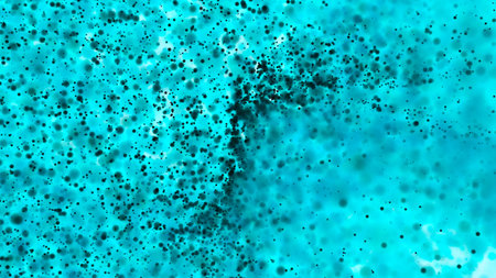 Beautiful colorful bokeh blurred background defocused dots