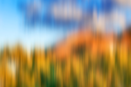 Psychedelic background based on blured landscape imageの写真素材