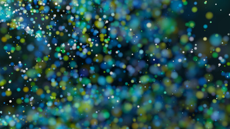 Beautiful colorful bokeh blurred background defocused lightsの写真素材