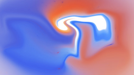 Colorful psychedelic liquefied background