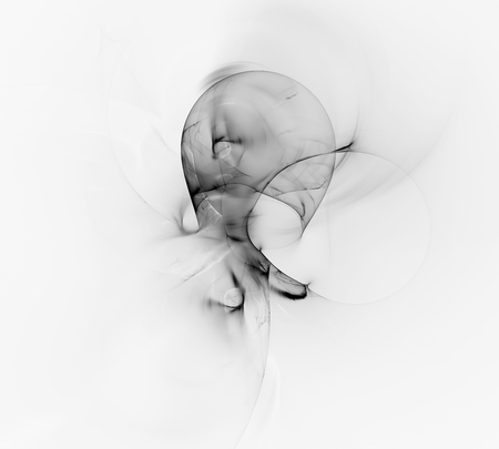 Abstract fractal illustration for creative designの写真素材