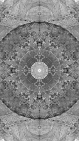 Abstract fractal illustration for creative design