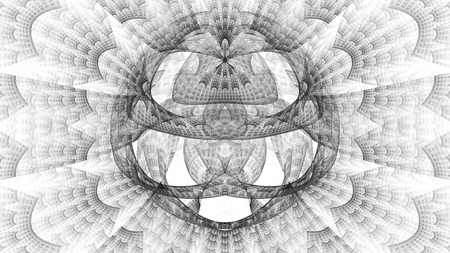 Abstract fractal illustration for creative designの写真素材