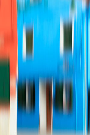 Psychedelic background based on blured architecture imageの写真素材