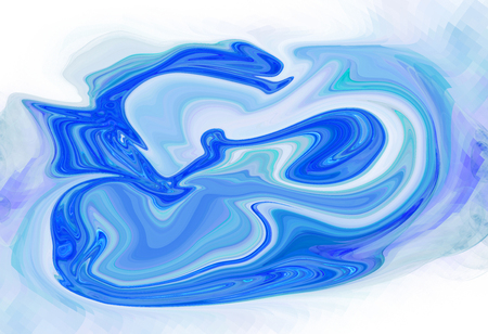 Colorful psychedelic liquefied backgroundの写真素材