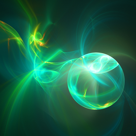 Abstract fractal illustration for creative designの写真素材