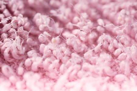 Macrophotography of fabric texture abstract background close up view.の写真素材
