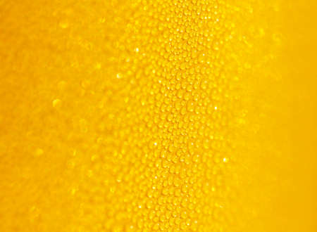Pattern of water droplets condensate on aluminium canの写真素材