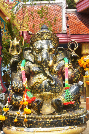 Ganesha Shrine in Thailandの写真素材
