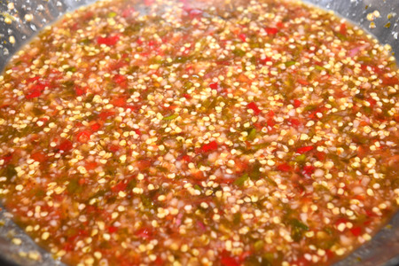 Seafood sauce thai styleの写真素材