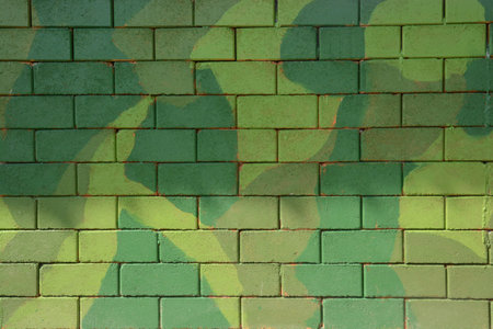 Brick wall  Camouflage pattern