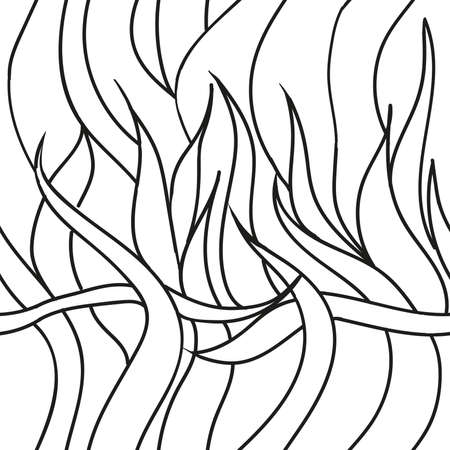 Seamless pattern with floral ornament.Vector.のイラスト素材