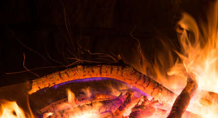 Campfire, Flames Fascination Fire Bowl, Embers, Firewoodの写真素材