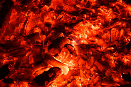 Campfire, Flames Fascination Fire Bowl, Embers, Firewood