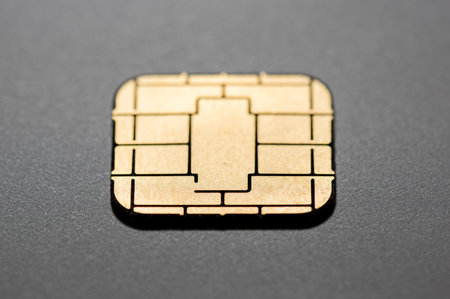 Different chip types with contact chip, RFID chip and other ID combination